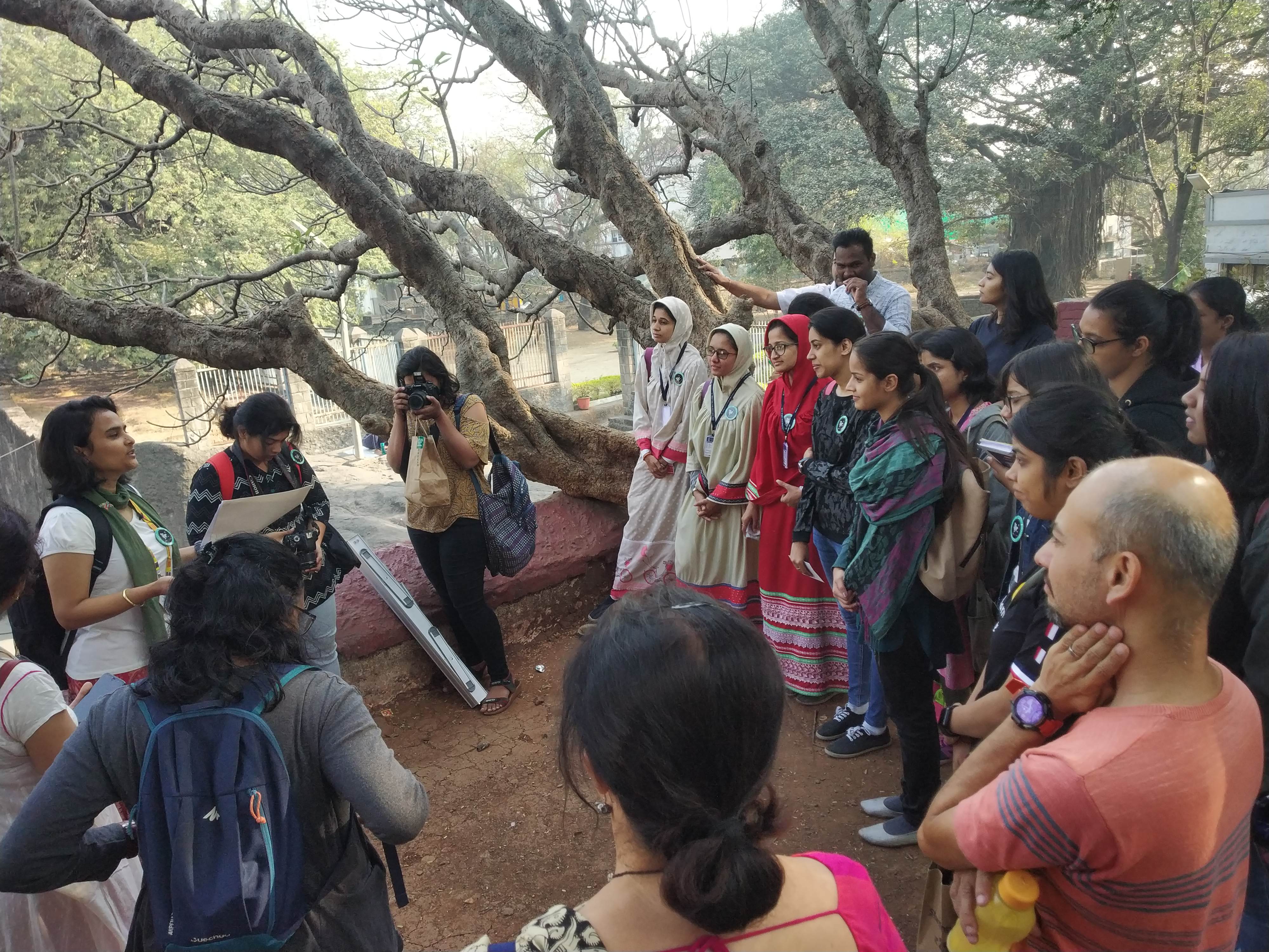 Heritage Walk Pataleshwar Caves Brief Orientation at Jangli Maharaj Mandir